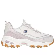 Skechers 思克威爾 D’Lites [150556LTPK] 女 休閒鞋 舒適 Y3K未來設計 穿搭 米 粉紅 24.5cm 米/粉紅