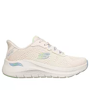 Skechers 思克威爾 Arch Fit 2.0 [150333NTMT] 女 休閒鞋 舒適 時尚 支撐 米 藍 24cm 米/藍