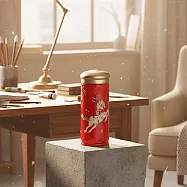 《乾唐軒活瓷》 皇家天馬隨身杯 / 大 / 雙層 / 3色 330ml 無 中國紅白彩金