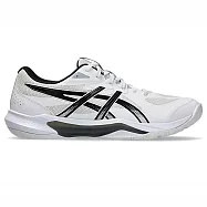 Asics 亞瑟士 GEL-Tactic 13 2E [1073A078-100] 男 排球鞋 寬楦 包覆 回彈 白 黑 23.5cm 白/黑