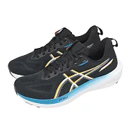 Asics 亞瑟士 慢跑鞋 GT-1000 14 4E 超寬楦 男鞋 黑 支撐 運動鞋 1011C076004 26.5cm BLACK/YAMABUKI