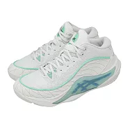 Asics 亞瑟士 籃球鞋 Unpre Ars 3 2E 寬楦 男鞋 米白 藍 緩震 支撐 1063A106100 26.5cm COOL MIST/STORM BLUE