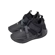 Nike 籃球鞋 LeBron Witness VII PS 中童 小朋友 黑白 魔鬼氈 DQ8647-004 20cm BLACK/WHITE