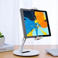 Jokitech 鋁合金桌上型手機支架 平板支架 直播架 視訊 switch支架 自拍架 手機架 ipad架 JK-204S 白色