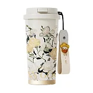 GERM格米 THE MET致敬梵古系列閃耀咖啡杯 500ml(隨行杯/吸管杯/保溫杯/保冰杯) 玫瑰