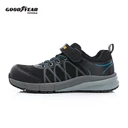 【Goodyear 固特異】玄鐵 男款 認證塑鋼頭防護鞋 / GAMX53998 JP25.5 黑灰