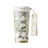 GERM格米 THE MET致敬梵古系列純鈦閃耀杯 500ML(鈦杯/隨行杯/吸管杯/保溫杯/保冰杯) 玫瑰