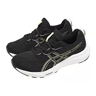 Asics 亞瑟士 慢跑鞋 GEL-Contend 9 女鞋 黑 米色 入門款 緩震 運動鞋 1012B681006