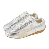 Puma 賽車鞋 Speedcat Silver Wns 女鞋 銀 林愷倫 代言款 休閒鞋 406881-02 25cm SILVER/BEIGE