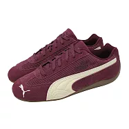 Puma 賽車鞋 Speedcat Corduroy 男鞋 女鞋 酒紅 燈芯絨 麂皮 KIRE代言款 407720-01 24cm RED/WHITE
