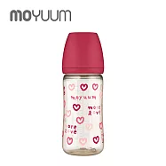 MOYUUM 韓國 PPSU 寬口奶瓶 270ml - 聯名款 - 莓果心心