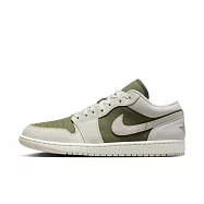 Nike 耐吉 Air Jordan 1 Low SE [HV4089-201] 男 運動休閒鞋 低筒 AJ1 中橄欖綠 27cm 綠/灰