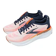 Brooks 慢跑鞋 Adrenaline GTS 25 男鞋 橘藍 緩震 運動鞋 1104541D123 27.5cm WHITE/ORANGE