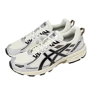 Asics 亞瑟士 休閒鞋 GEL-Venture 6 男鞋 女鞋 奶油白 銀黑 復古 戶外 1203A631100 24.5cm CREAM/BLACK