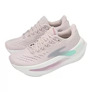 Brooks 慢跑鞋 Glycerin Max 2 女鞋 粉紅 厚底 氮氣中底 超級甘油 1204681B660 23.5cm PINK/YUCCA/METALLIC