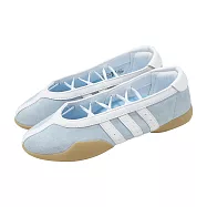 adidas 愛迪達 休閒鞋 Taekwondo MEI Ballet W 女鞋 藍白 膠底 芭蕾風 瑪莉珍 JR5758 24cm BLUE/WHITE