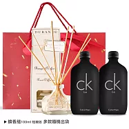 Calvin Klein CK 淡香水200ml雙入組(贈擴香100ml+禮袋)-國際航空版