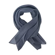 ISSEY MIYAKE 三宅一生 ME系列 不規則皺褶短披肩/圍巾(多色選)- 深灰