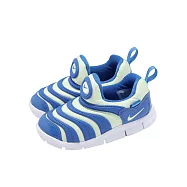Nike 休閒鞋 Dynamo Free TD 小童 毛毛蟲鞋 藍 學步鞋 343938-448 15cm BLUE/IVORY