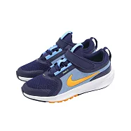 Nike 慢跑鞋 Star Runner 5 PS 中童 藍 魔鬼氈 運動鞋 HF7005-403 20cm NAVY/BLUE