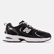 New Balance 紐巴倫 530 [MR530CC] 男 運動休閒鞋 復古鞋 舒適 穿搭 黑灰白 22cm 黑/白