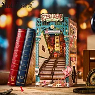 ArtLife 藝術生活DIY袖珍小屋_【TGB13】若來 街角漫遊 ( 微縮 袖珍 模型 DIY 交換禮物)