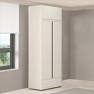 Homelike 喜家居2.7尺單吊一抽衣櫃(含被櫃)(2542)