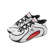Nike 籃球鞋 Jordan Tatum 4 PS 中童 白黑紅 彈性鞋帶 回彈 HQ4610-101 20cm WHITE/RED