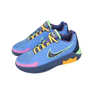 Nike 籃球鞋 LeBron Witness 9 IX SE GS 大童 女鞋 藍 IQ0825-400 24.5cm BLUE/YELLOW