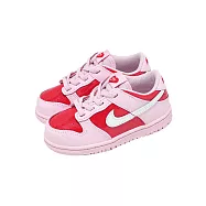 Nike 休閒鞋 Dunk Low BTE 小童 情人節 粉紅 學步鞋 童鞋 寶寶鞋 IQ5378-663 14cm PINK/RED