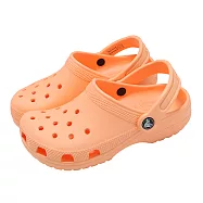 Crocs 洞洞鞋 Classic Clog K 中大童鞋 橘 太陽石橙色 涼拖鞋 卡駱馳 20699186A 19.5cm ELECTRIC SUNSTONE