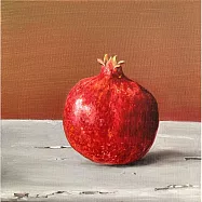 【玲廊滿藝】洪俊銘-紅石榴25x25cm