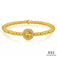 【點睛品】駿馬奔騰 紅寶石 鑽石黃金手鍊 04