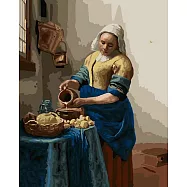 ArtLife藝術生活【DT247】維梅爾_倒牛奶的女僕_DIY 數字 油畫 彩繪
