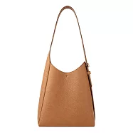 TORY BURCH ROMY HOBO 荔枝紋肩背包(小) 提拉米蘇