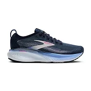 Brooks 布魯克斯 Adrenaline GTS 25 [1204431B486] 女 慢跑鞋 跑鞋 路跑 深藍 紫 24.5cm 深藍/紫