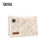igrass 加熱暖手熱敷墊 晨霧杏