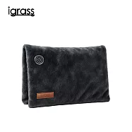 igrass 加熱暖手熱敷墊 暖霧灰