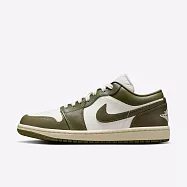 Nike 耐吉 WMNS Air Jordan 1 Low [DC0774-122] 女 運動休閒鞋 低筒 AJ1 綠米 24.5cm 綠/米