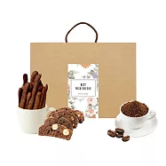 順便幸福-午茶禮盒-抹茶起司棒+可可司康脆脆+奶油核桃咖啡粉(餅乾 零食 甜點) 無 D+7出貨