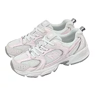 New Balance 休閒鞋 530 大童鞋 女鞋 白 粉 復古 運動鞋 NB G5309XV-M 21.5cm WHITE/PINK
