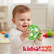 【美國kids2】Bright Starts Oball奧波軟球搖鈴(活力綠) BS-11483-G