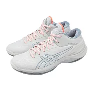 Asics 亞瑟士 籃球鞋 GELBURST 28 男鞋 灰白 藍 緩震 1063A099102 26cm COOL MIST/SABA BLUE