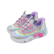 Skechers 燈鞋 S Lights Slip-Ins 小童 學步鞋 發光 獨角獸 302297NSMLT 15cm SILVER/MULTI