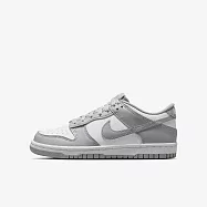NIKE DUNK LOW (GS) 中大童 女休閒鞋 FB9109123 US4 灰白色