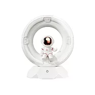 太空人夜燈 三色氛圍燈 療癒系床頭燈 智能夜燈 充電式 伴睡燈 交換禮物 桌面擺飾 柔光護眼 白色