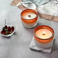 Gdesign 光嶼波璃 香氛蠟燭 玻紋質感 180g 橙花之水