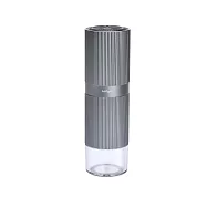 日本NICOH不銹鋼錐刀 USB 電動磨豆機NK-M01B 銀灰
