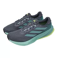 adidas 愛迪達 慢跑鞋 Supernova Rise 2 M 男鞋 藍 綠 輕量 反光 路跑 運動鞋 JQ7701 28.5cm NAVY/GREEN