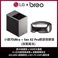 LG樂金 PU615U+3D熱敷眼部按摩器 CineBeam S 小銀河Ultra 超短焦 4K微型投影機 台灣公司貨保固三年